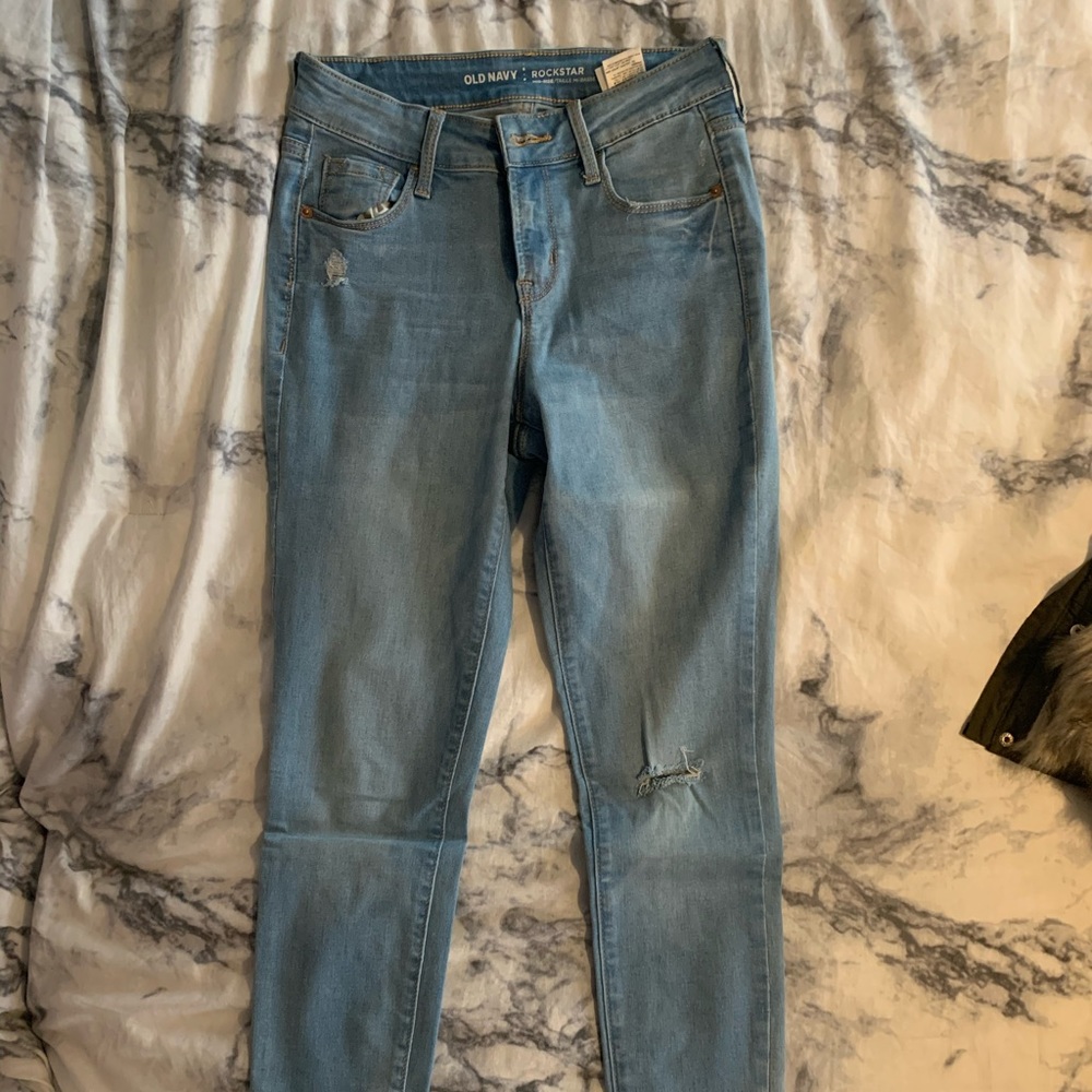 Rockstar stretch skinny jeans